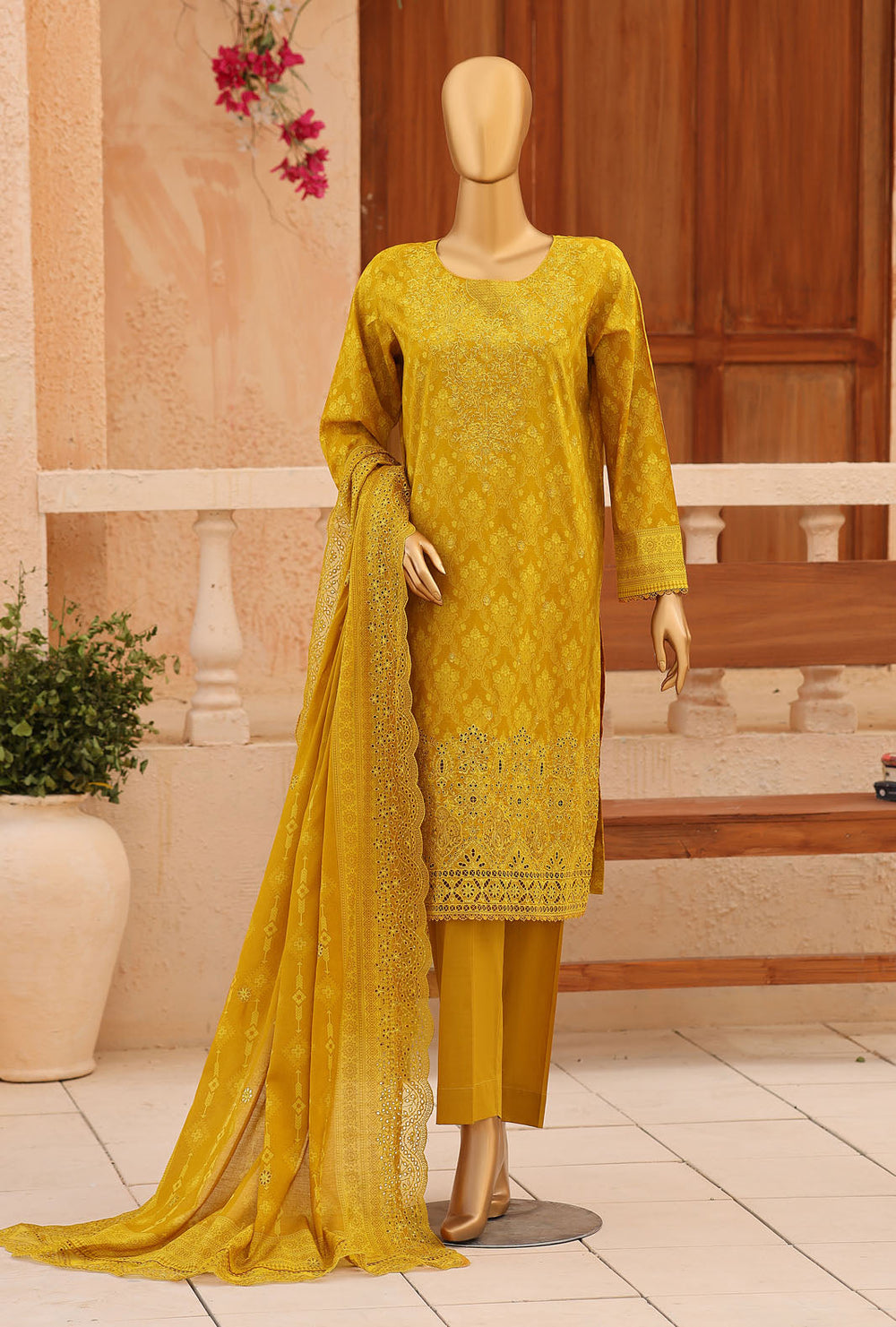 Venice by HZ Textiles Unstitched Embroidered Lawn 3 Piece Suit PEC - 3112 Festive Collection