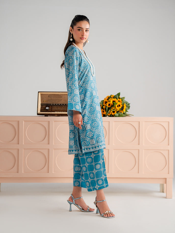 Summer Basics by Gulaal Women RTW Printed Poly 2 Piece Suit Nativa - Casual Collection