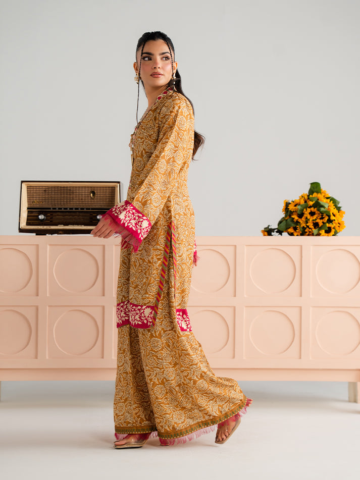 Summer Basics by Gulaal Women RTW Printed Poly 2 Piece Suit Solis - Casual Collection