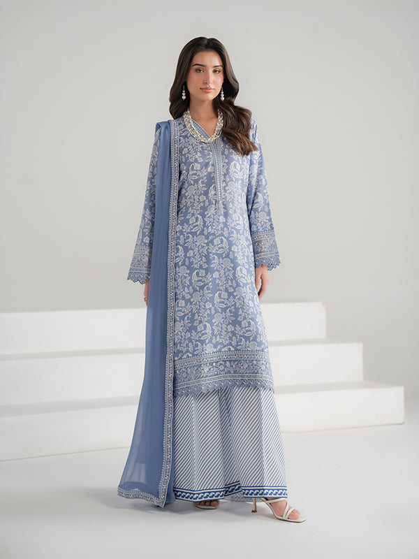 Summer Basics by Gulaal Women RTW Embroidered Poly 3 Piece Suit Brisa - Casual Collection