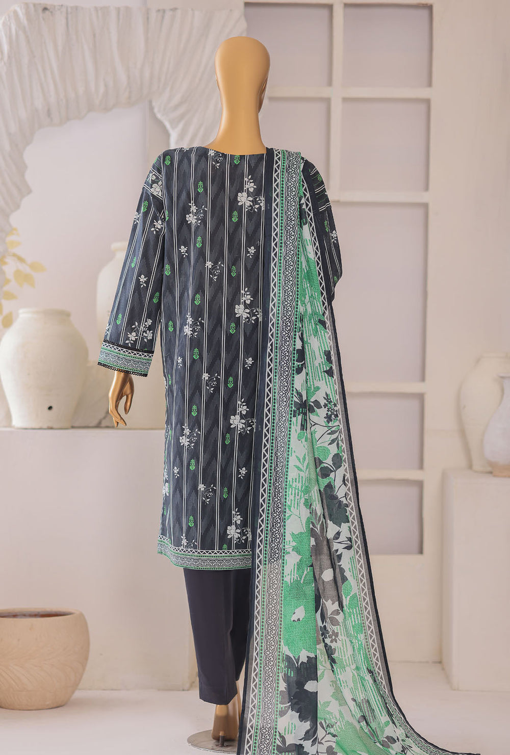Platinum by HZ Textile Unstitched Printed Lawn 3 Piece Suit PPC-1203 - Casual Collection