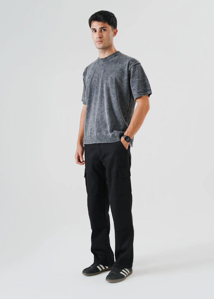 Artezan Inc RTW Solids Cotton T-Shirt Washed Reverse Linked Casual Collection