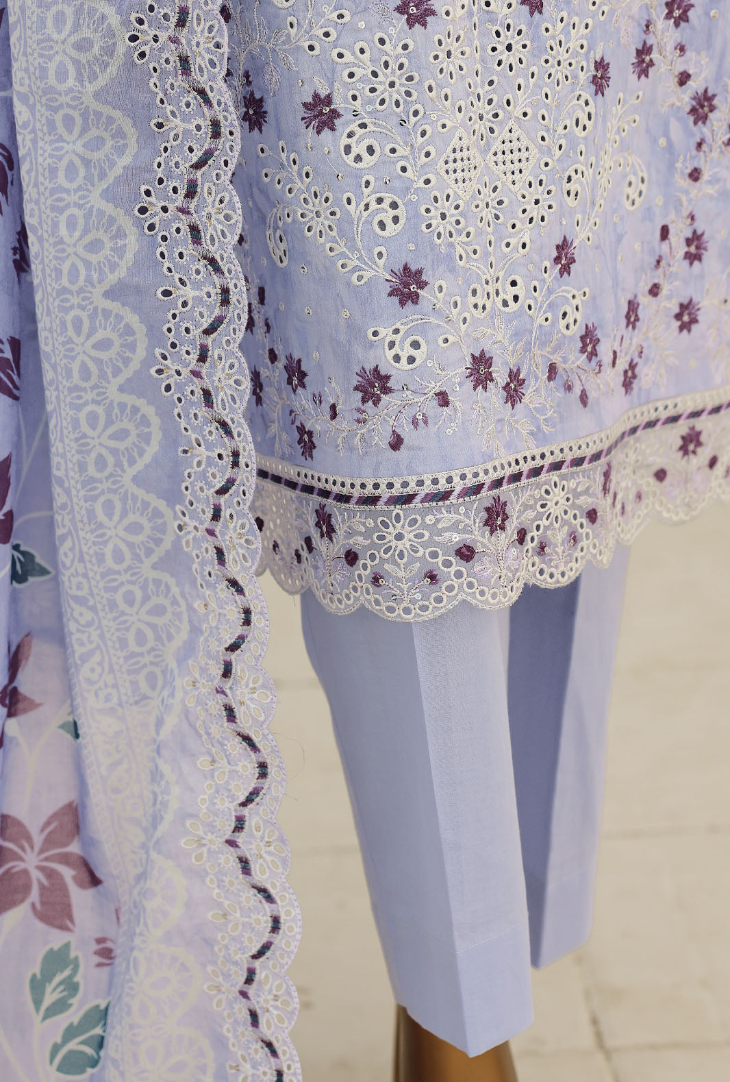 Premium Signature by HZ Textiles Unstitched Embroidered Lawn 3 Piece Suit PSE-1306 Festive Collection