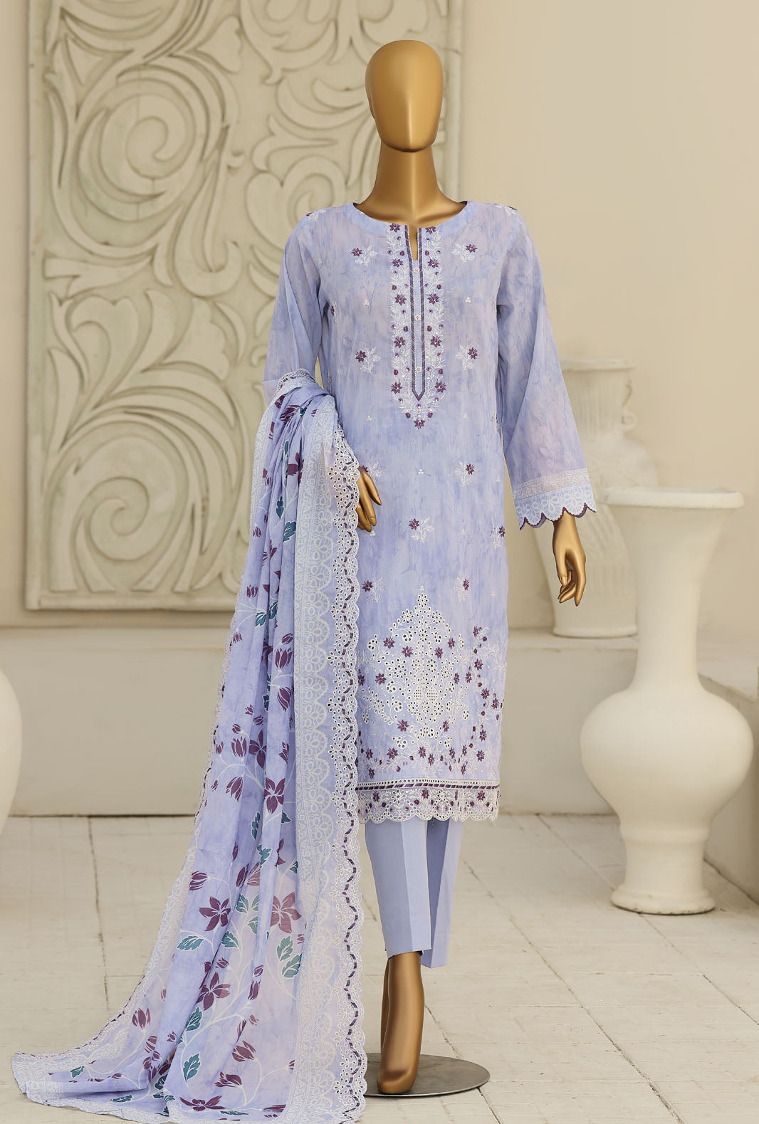 Premium Signature by HZ Textiles Unstitched Embroidered Lawn 3 Piece Suit PSE-1306 Festive Collection