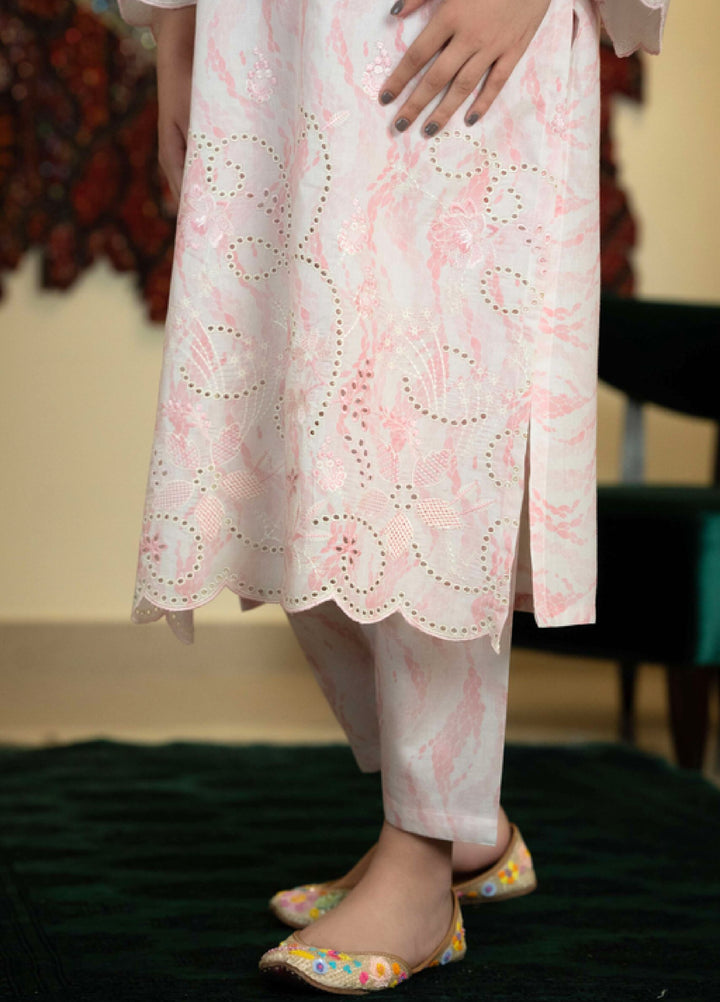 Raniahs by Laaleh RTW Printed Cotton Lawn 2 Piece Suit LAH26PR Parisian Blush - Casual Collection
