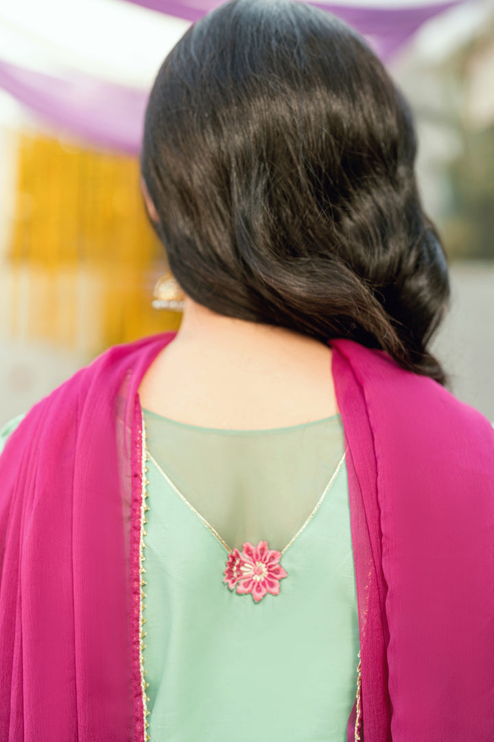 Omal by Komal Pret 3 Piece Dobby Suit Dua- Festive Collection
