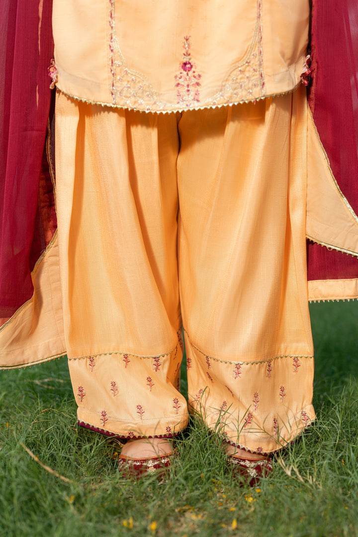 Omal by Komal Pret 3 Piece Dobby Suit Jahan- Festive Collection