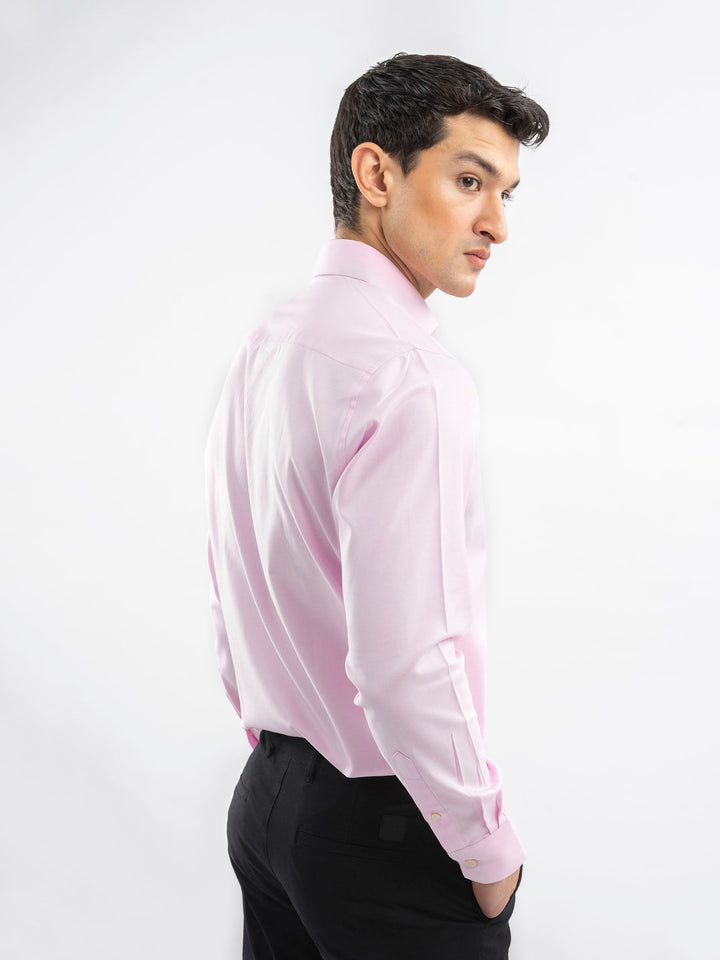 Brumano Ready To Wear Shirts Men 1 Piece Cotton Pink Classic Formal Shirt 0-31-025-4386 - Summer Collection