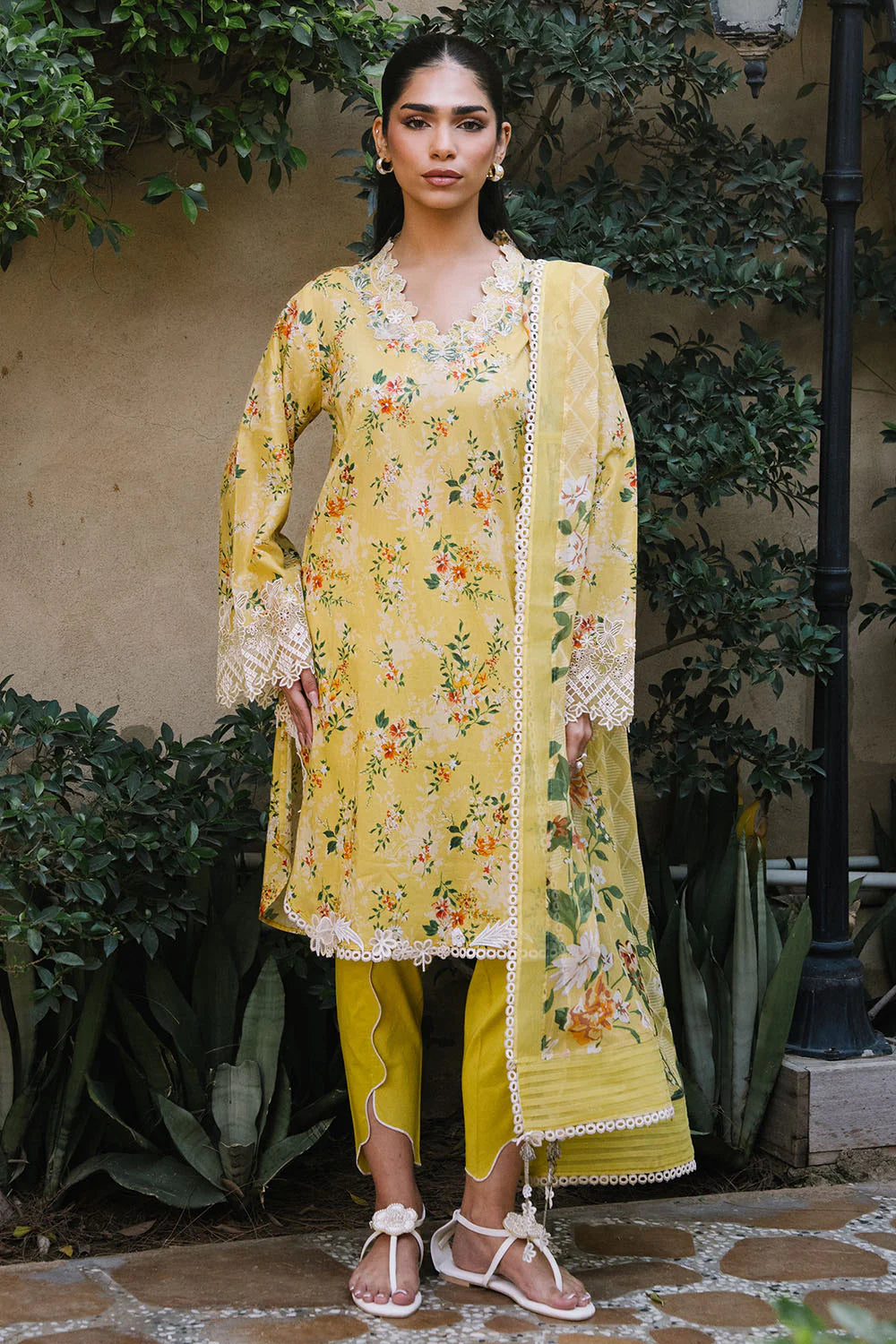 Mitti ki Khusboo by Gul Ahmed Unstitched Embroidered Lawn 3 Piece Suit GA26UMK BM-62011 - Summer Collection
