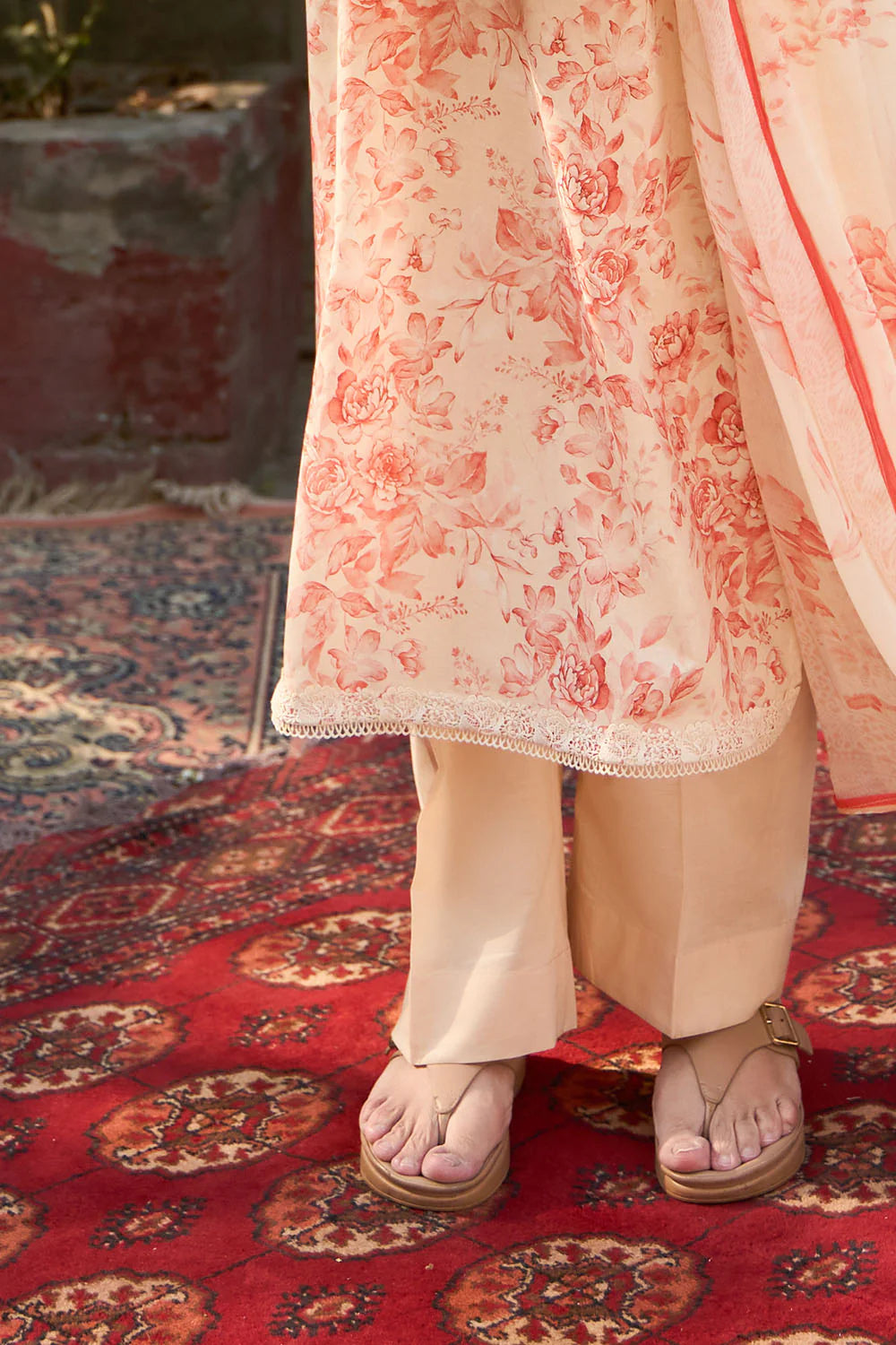 Tribute To Mother by Gul Ahmed Unstitched Embroidered Lawn 3 Piece Suit GA26UTM BM-62022 - Summer Collection