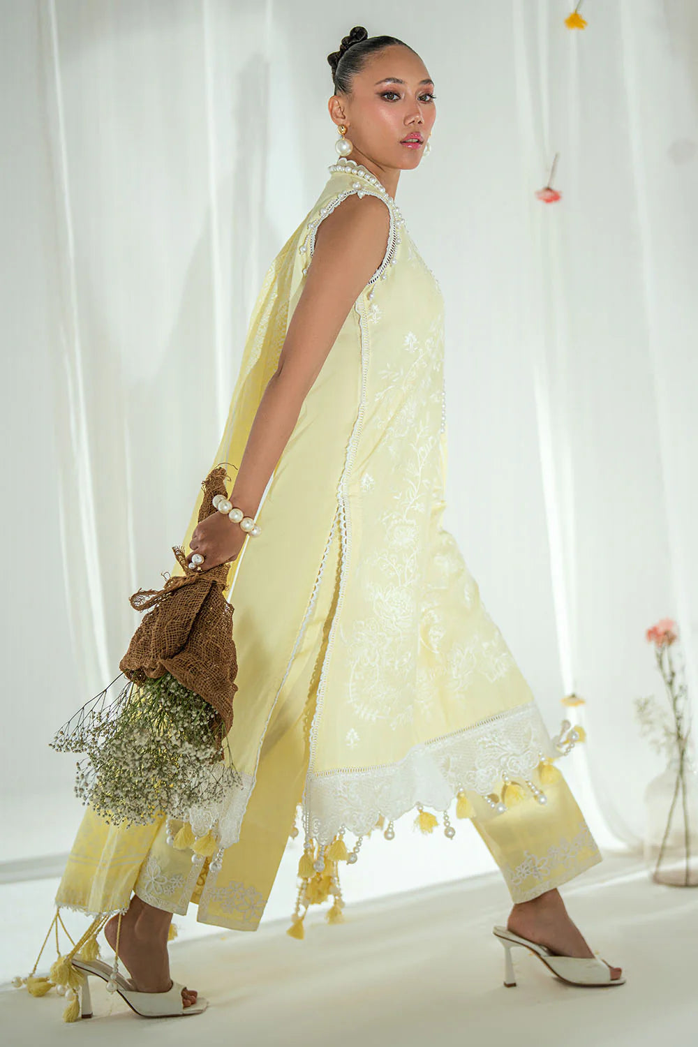 Mitti ki Khusboo by Gul Ahmed Unstitched Embroidered Lawn 3 Piece Suit GA26UMK DN-62020 - Summer Collection