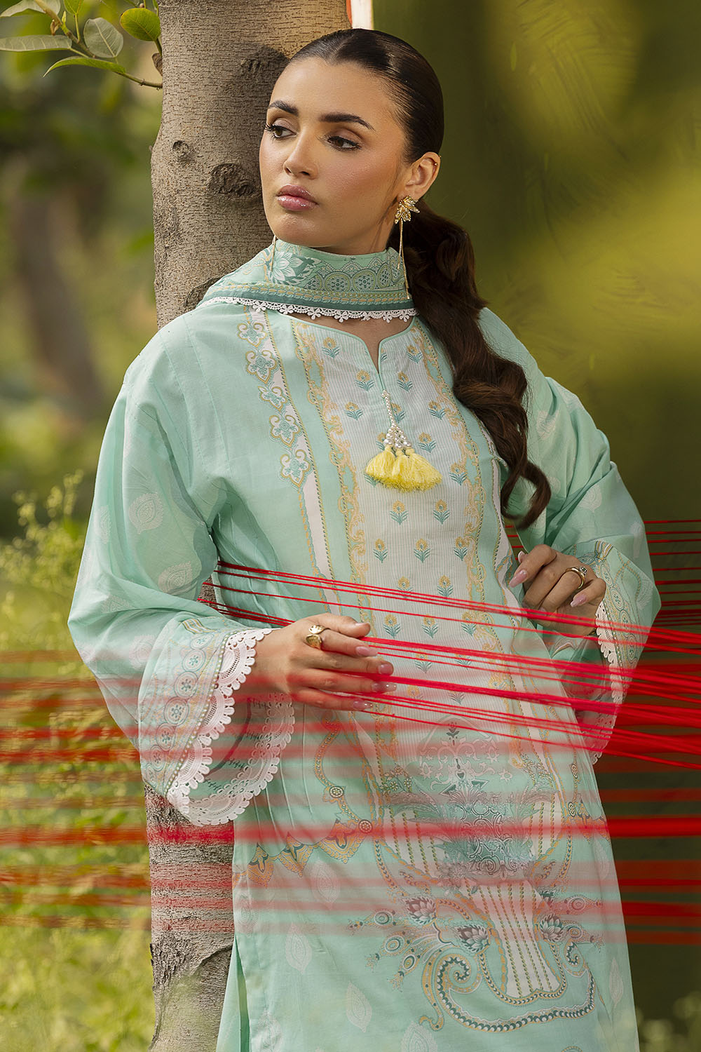 Mitti ki Khusboo by Gul Ahmed Unstitched Embroidered Lawn 3 Piece Suit GA26UMK CL-52375 - Summer Collection