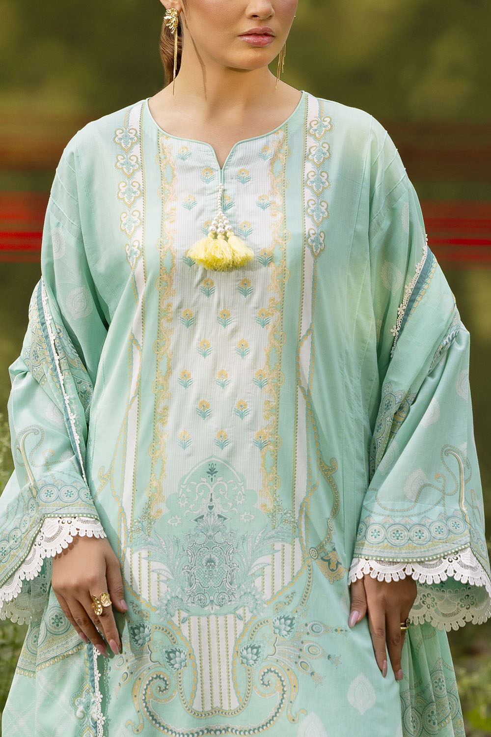 Mitti ki Khusboo by Gul Ahmed Unstitched Embroidered Lawn 3 Piece Suit GA26UMK CL-52375 - Summer Collection