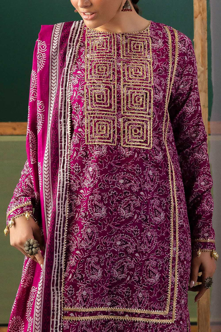 Heritage by Gul Ahmed Unstitched Embroidered Lawn 3 Piece Suit GA26UFH CL-62041 - Summer Collection