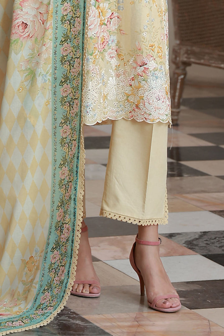 Mitti ki Khusboo by Gul Ahmed Unstitched Embroidered Lawn 3 Piece Suit GA26UMK CL-62083 - Summer Collection