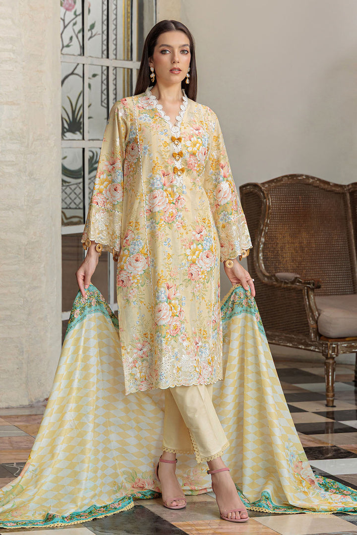 Mitti ki Khusboo by Gul Ahmed Unstitched Embroidered Lawn 3 Piece Suit GA26UMK CL-62083 - Summer Collection