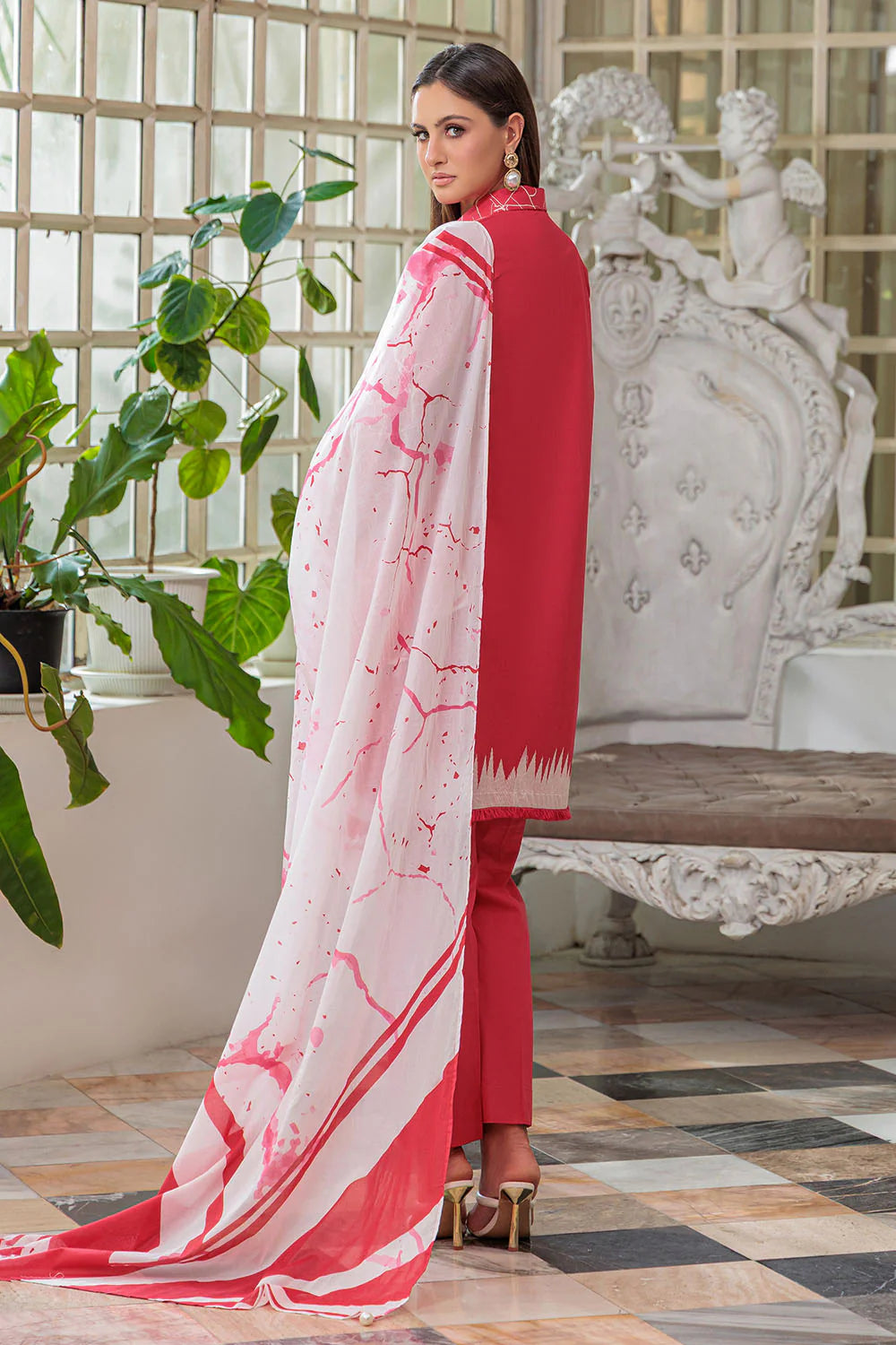 Mitti ki Khusboo by Gul Ahmed Unstitched Embroidered Lawn 3 Piece Suit GA26UMK CL-62184 - Summer Collection