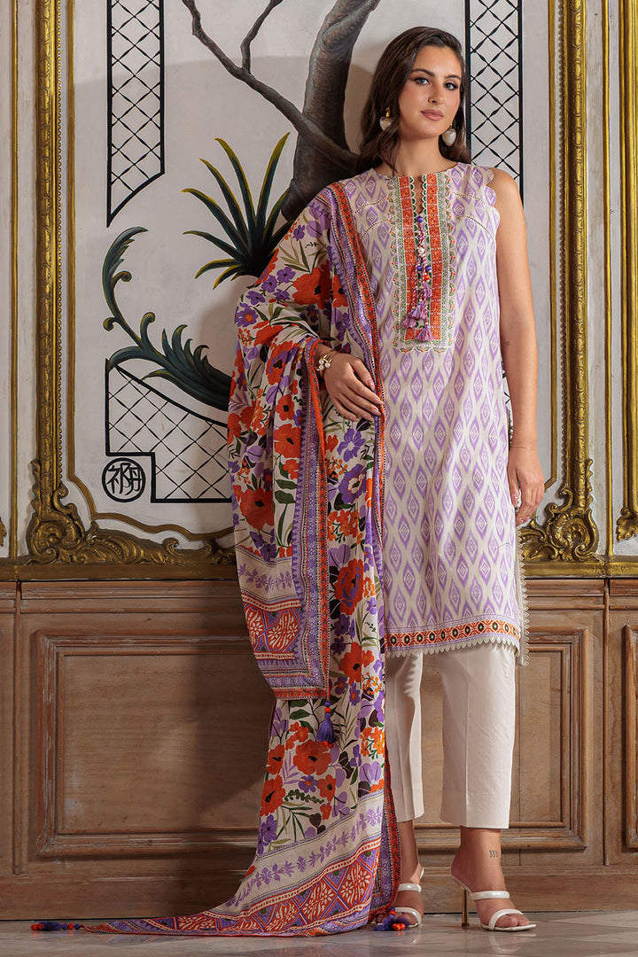 Mitti ki Khusboo by Gul Ahmed Unstitched Embroidered Lawn 3 Piece Suit GA26UMK CL-62185 - Summer Collection
