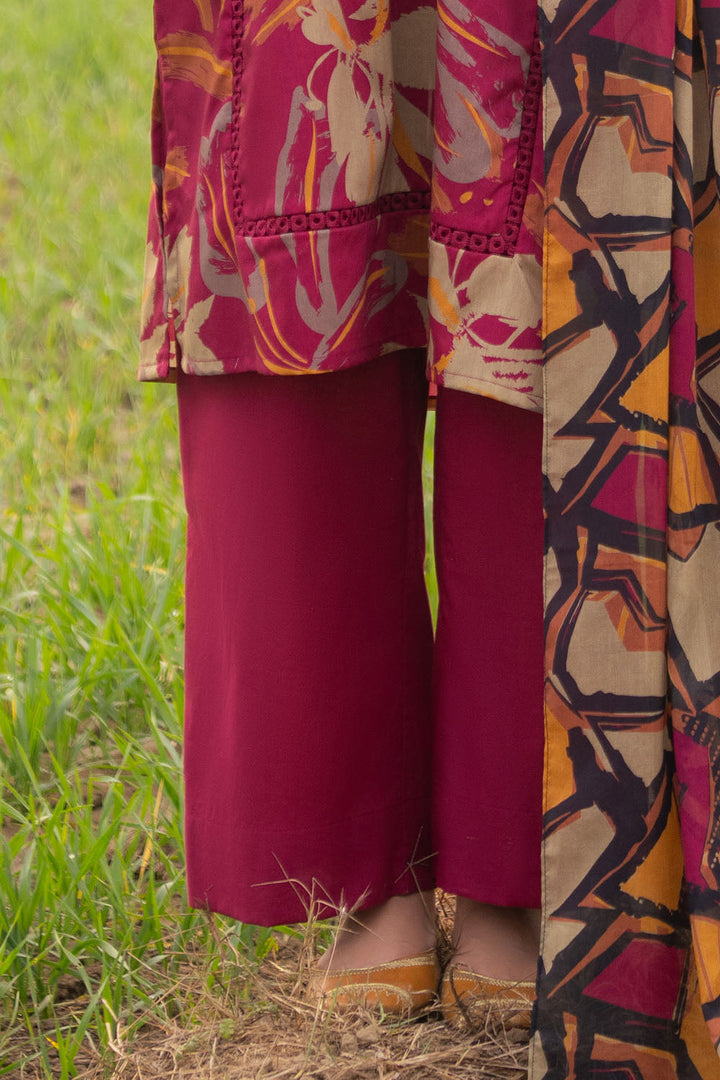 Mitti ki Khusboo by Gul Ahmed Unstitched Embroidered Lawn 3 Piece Suit GA26UMK CL-62193 - Summer Collection