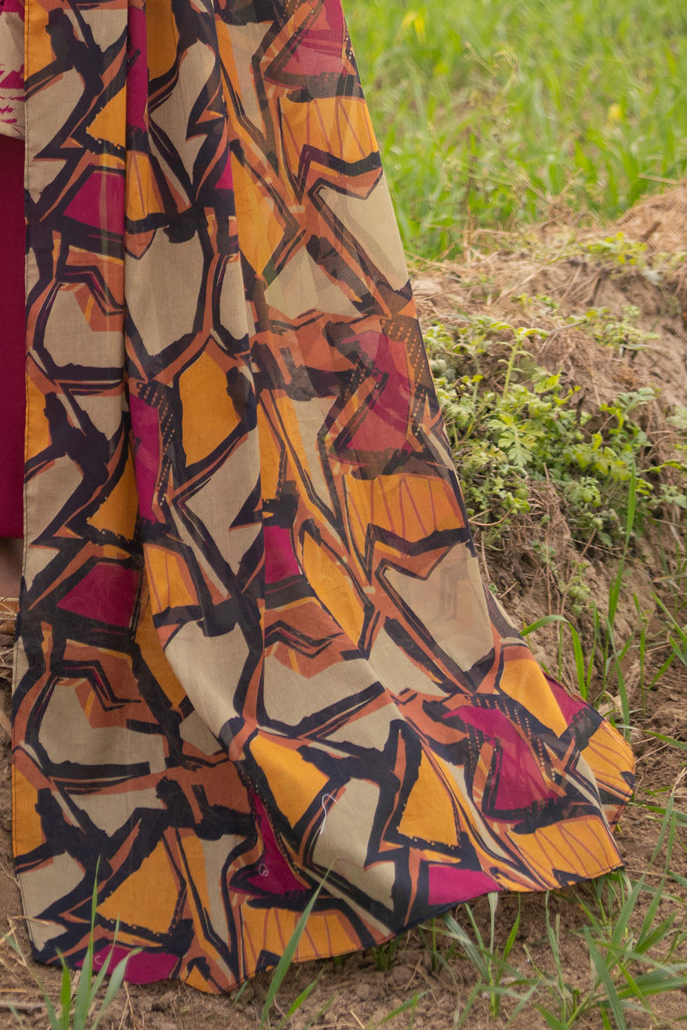 Mitti ki Khusboo by Gul Ahmed Unstitched Embroidered Lawn 3 Piece Suit GA26UMK CL-62193 - Summer Collection