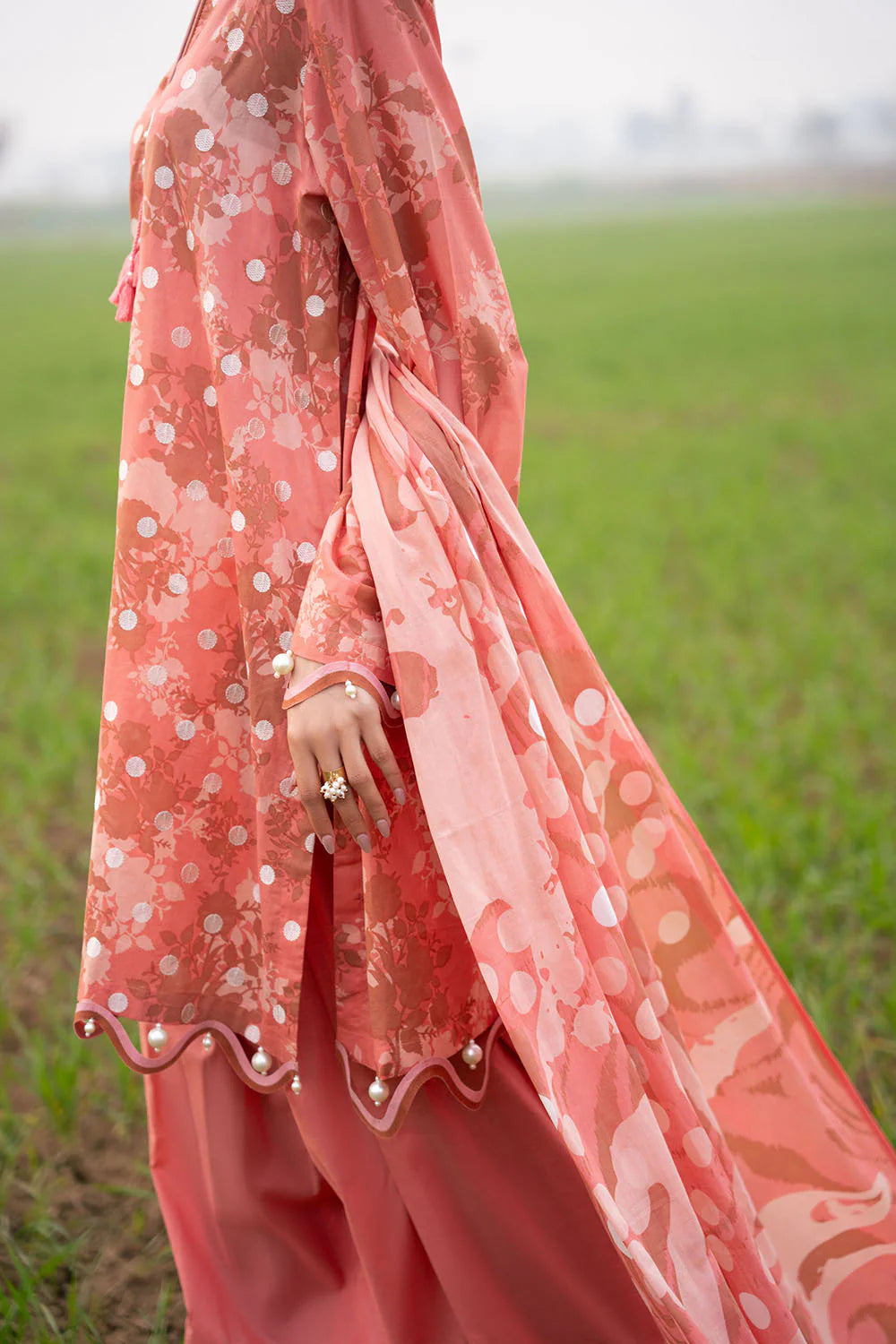 Mitti ki Khusboo by Gul Ahmed Unstitched Embroidered Lawn 3 Piece Suit GA26UMK CL-62213 - Summer Collection