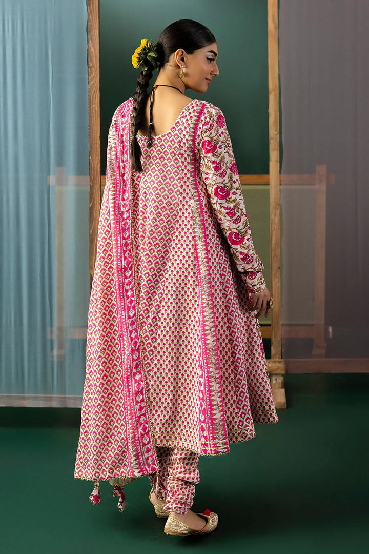 Heritage by Gul Ahmed Unstitched Embroidered Lawn 3 Piece Suit GA26UFH CL-62043 - Summer Collection