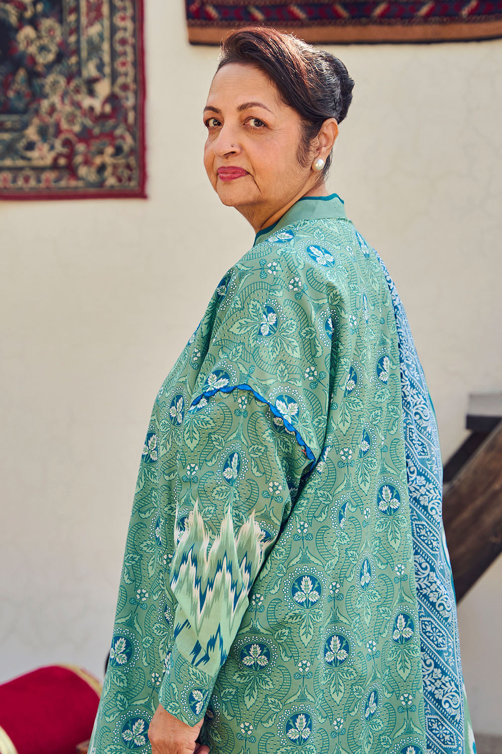 Tribute To Mother by Gul Ahmed Unstitched Printed Lawn 3 Piece Suit GA26UTM CL-52663 B - Summer Collection