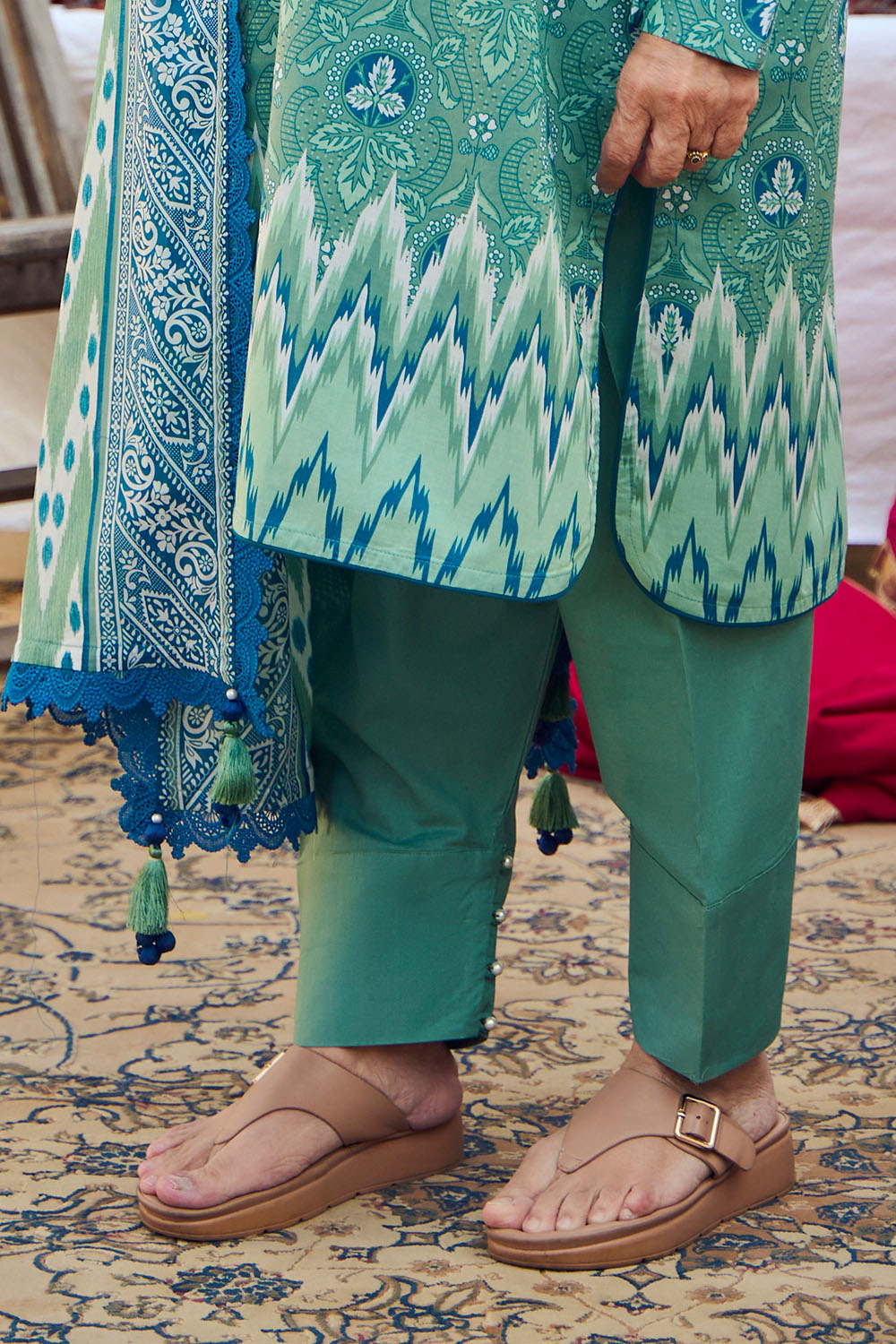 Tribute To Mother by Gul Ahmed Unstitched Printed Lawn 3 Piece Suit GA26UTM CL-52663 B - Summer Collection