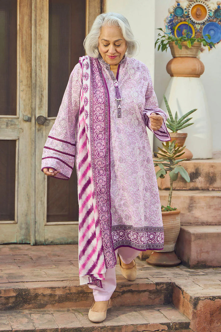 Tribute To Mother by Gul Ahmed Unstitched Printed Lawn 3 Piece Suit GA26UTM CL-52691 B - Summer Collection