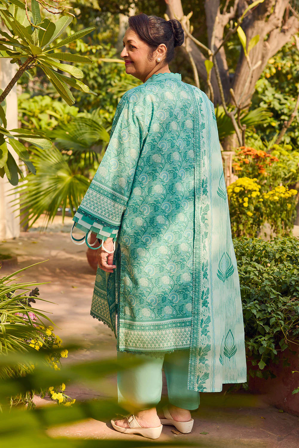Tribute To Mother by Gul Ahmed Unstitched Printed Lawn 3 Piece Suit GA26UTM CL-52692 B - Summer Collection
