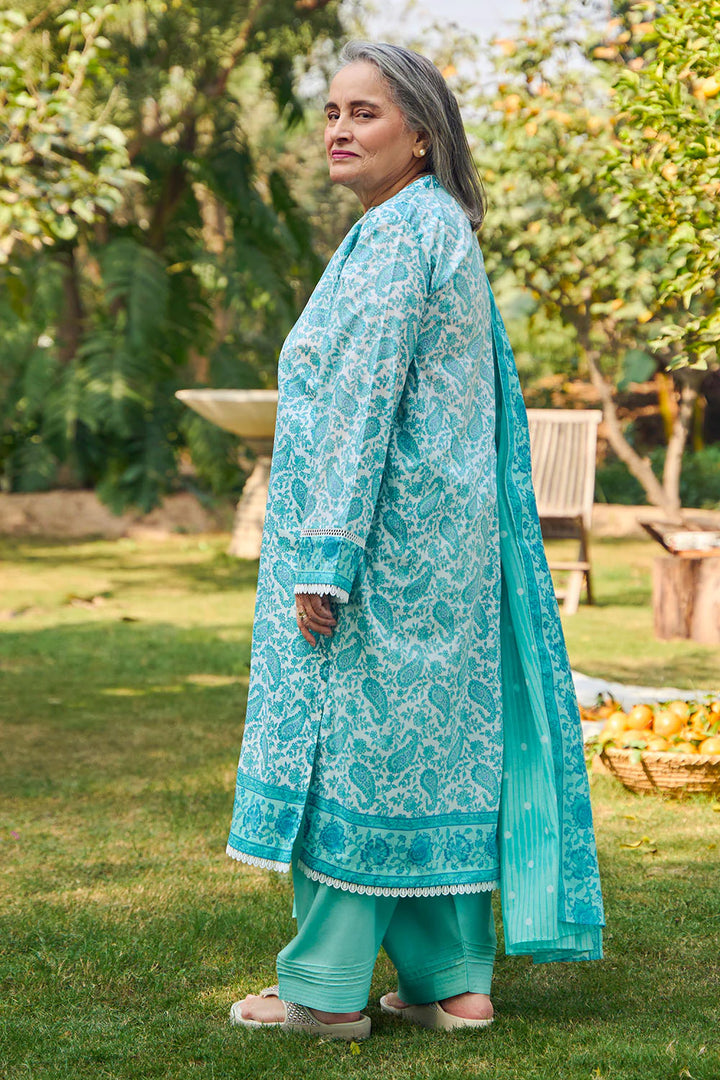 Tribute To Mother by Gul Ahmed Unstitched Printed Lawn 3 Piece Suit GA26UTM CL-52704 A - Summer Collection