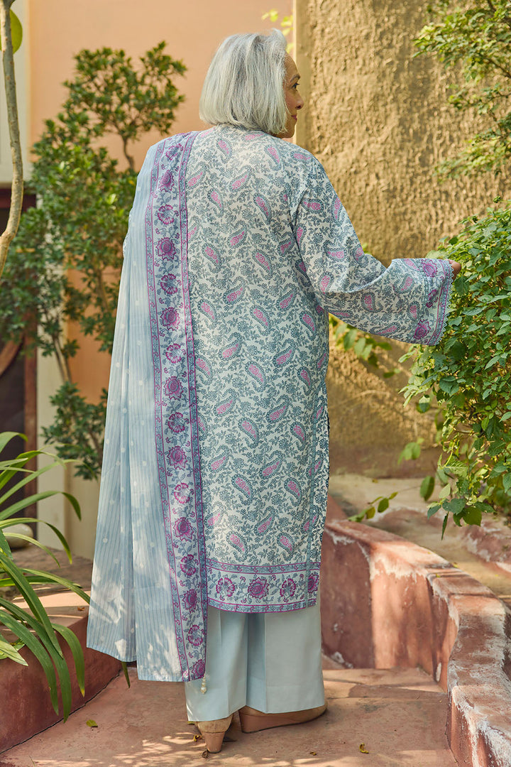 Tribute To Mother by Gul Ahmed Unstitched Printed Lawn 3 Piece Suit GA26UTM CL-52704 B - Summer Collection