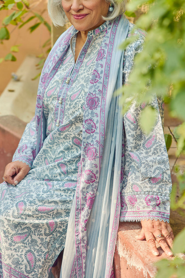 Tribute To Mother by Gul Ahmed Unstitched Printed Lawn 3 Piece Suit GA26UTM CL-52704 B - Summer Collection