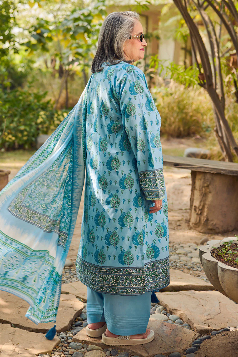 Tribute To Mother by Gul Ahmed Unstitched Printed Lawn 3 Piece Suit GA26UTM CL-62020 A - Summer Collection