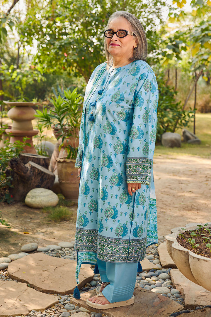 Tribute To Mother by Gul Ahmed Unstitched Printed Lawn 3 Piece Suit GA26UTM CL-62020 A - Summer Collection