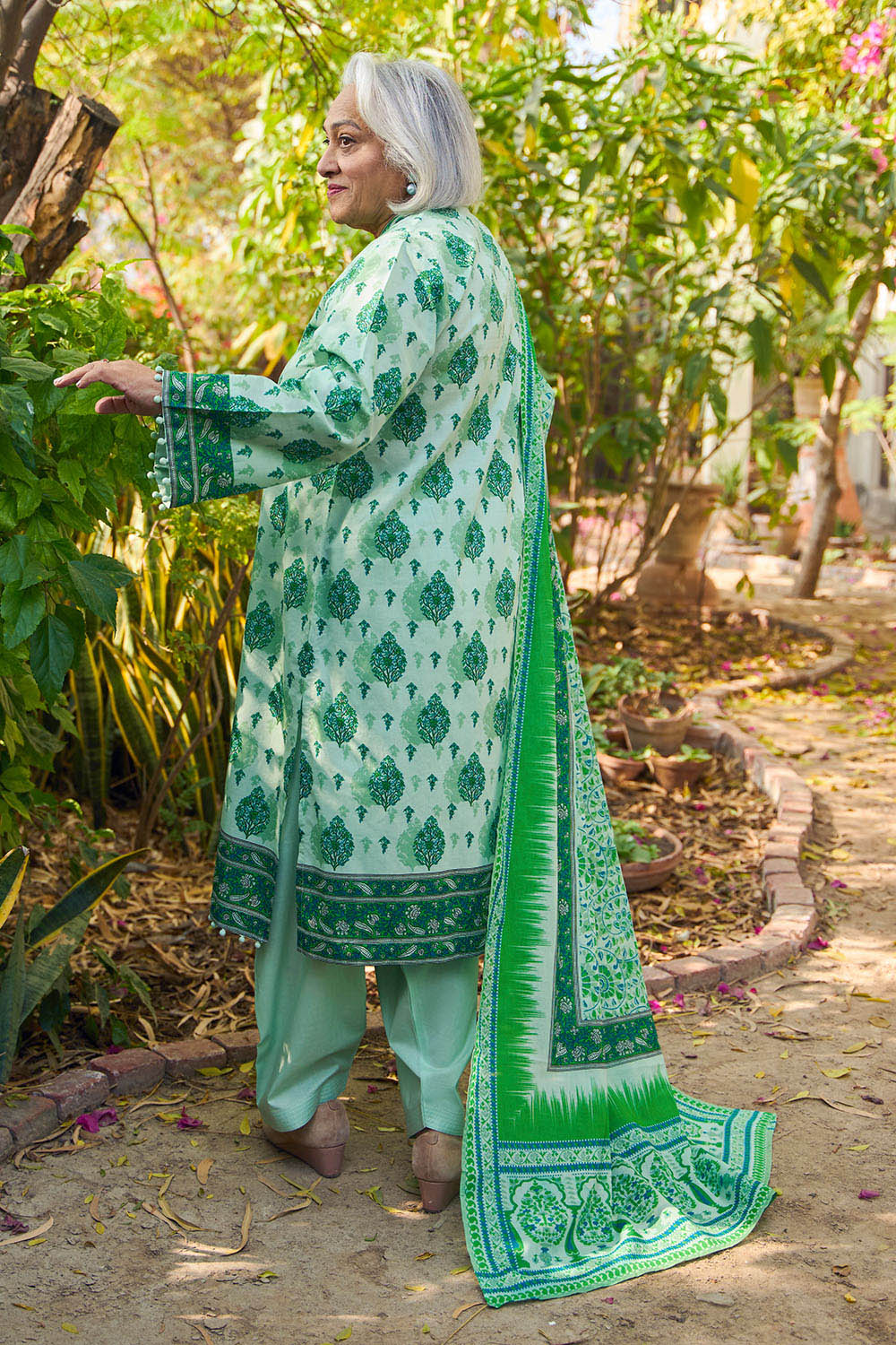 Tribute To Mother by Gul Ahmed Unstitched Printed Lawn 3 Piece Suit GA26UTM CL-62020 B - Summer Collection