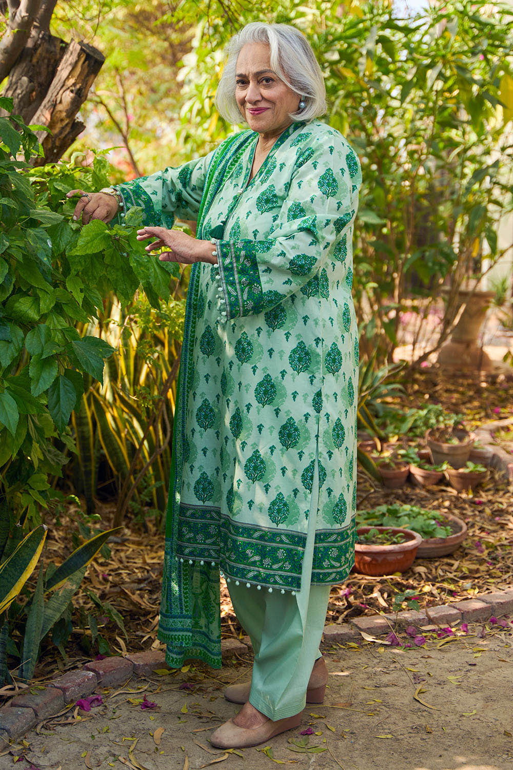 Tribute To Mother by Gul Ahmed Unstitched Printed Lawn 3 Piece Suit GA26UTM CL-62020 B - Summer Collection