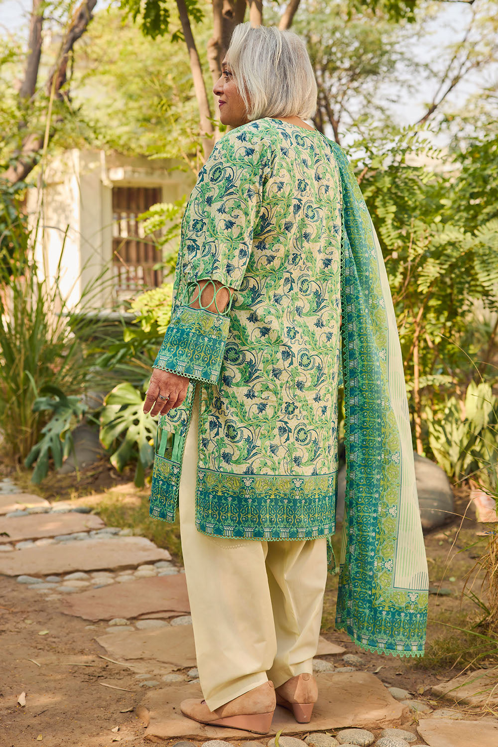 Tribute To Mother by Gul Ahmed Unstitched Printed Lawn 3 Piece Suit GA26UTM CL-62052 A - Summer Collection