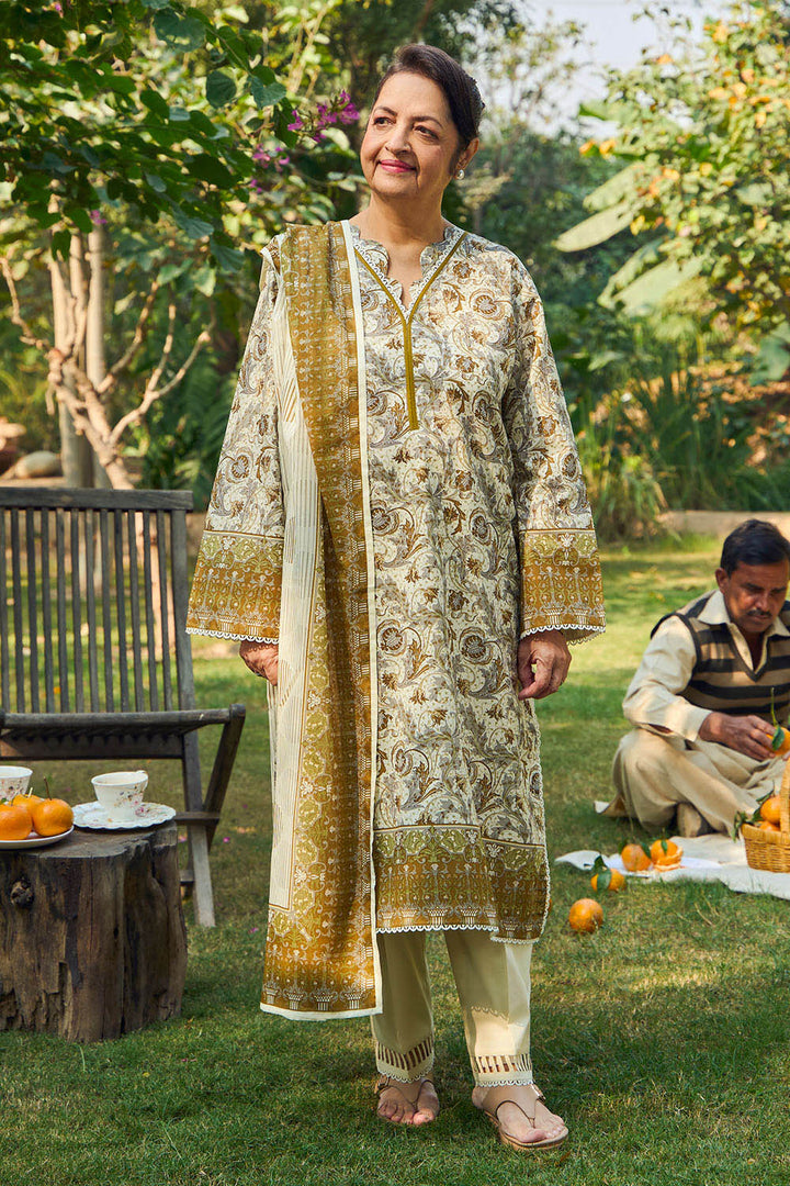Tribute To Mother by Gul Ahmed Unstitched Printed Lawn 3 Piece Suit GA26UTM CL-62052 B - Summer Collection