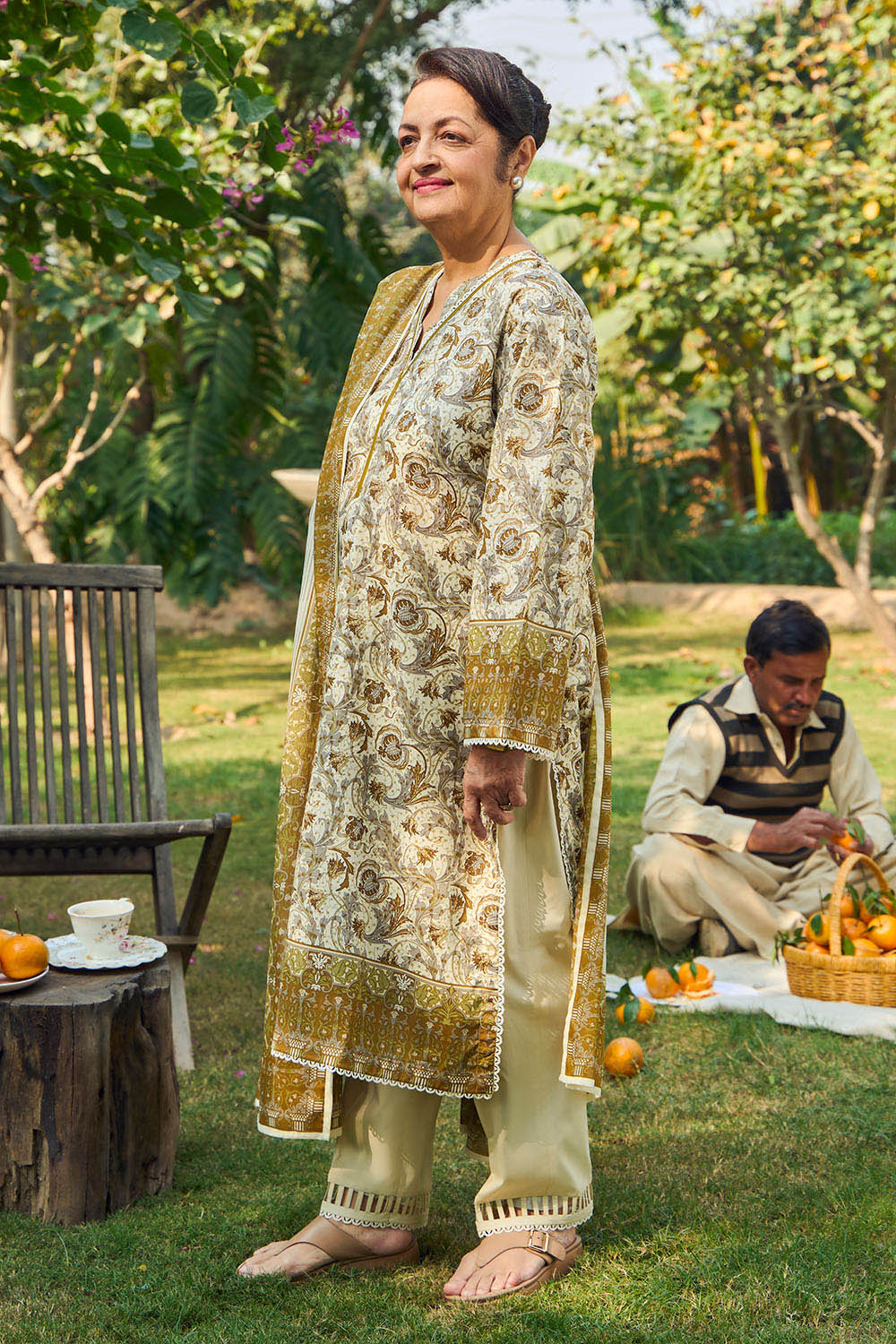 Tribute To Mother by Gul Ahmed Unstitched Printed Lawn 3 Piece Suit GA26UTM CL-62052 B - Summer Collection