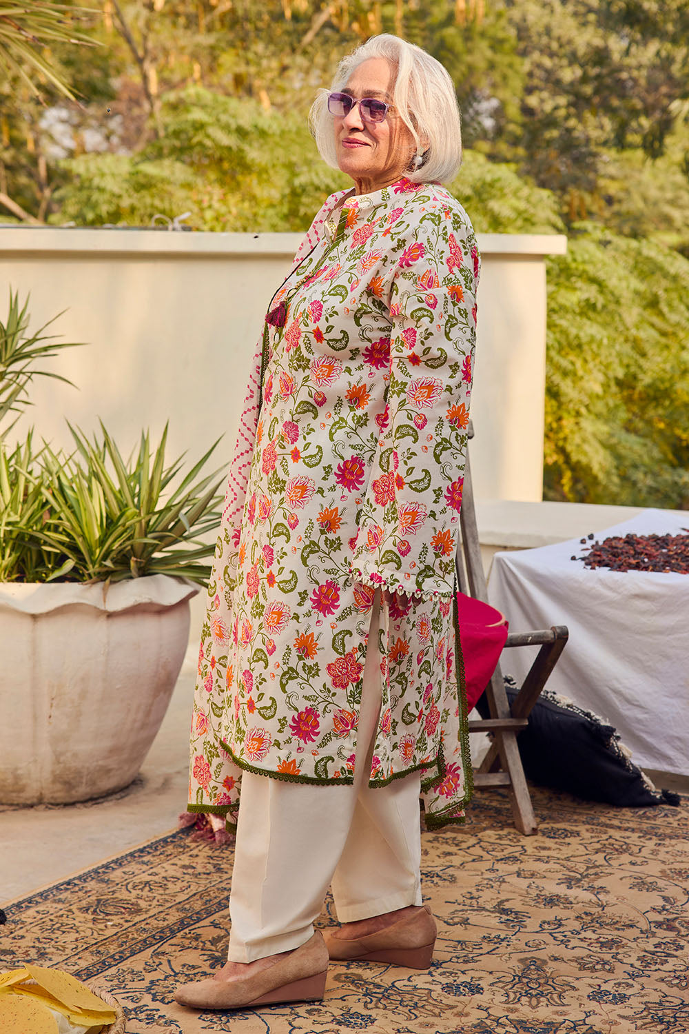 Tribute To Mother by Gul Ahmed Unstitched Printed Lawn 3 Piece Suit GA26UTM CL-62071 A - Summer Collection