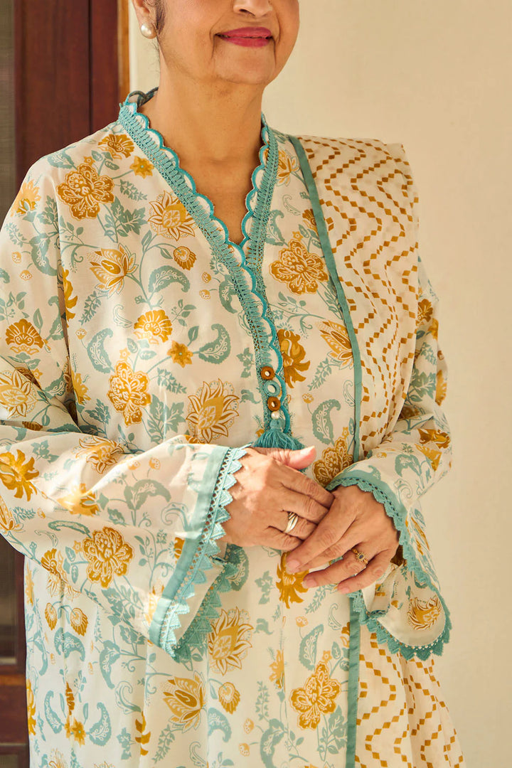 Tribute To Mother by Gul Ahmed Unstitched Printed Lawn 3 Piece Suit GA26UTM CL-62071 B - Summer Collection