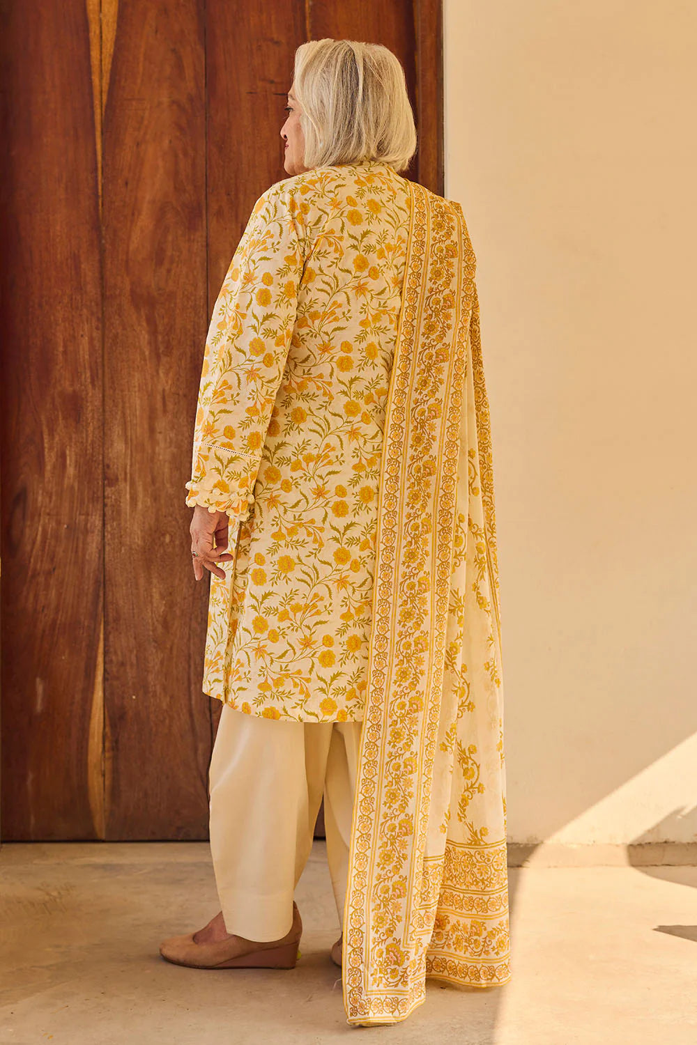 Tribute To Mother by Gul Ahmed Unstitched Printed Lawn 3 Piece Suit GA26UTM CL-62113 A - Summer Collection