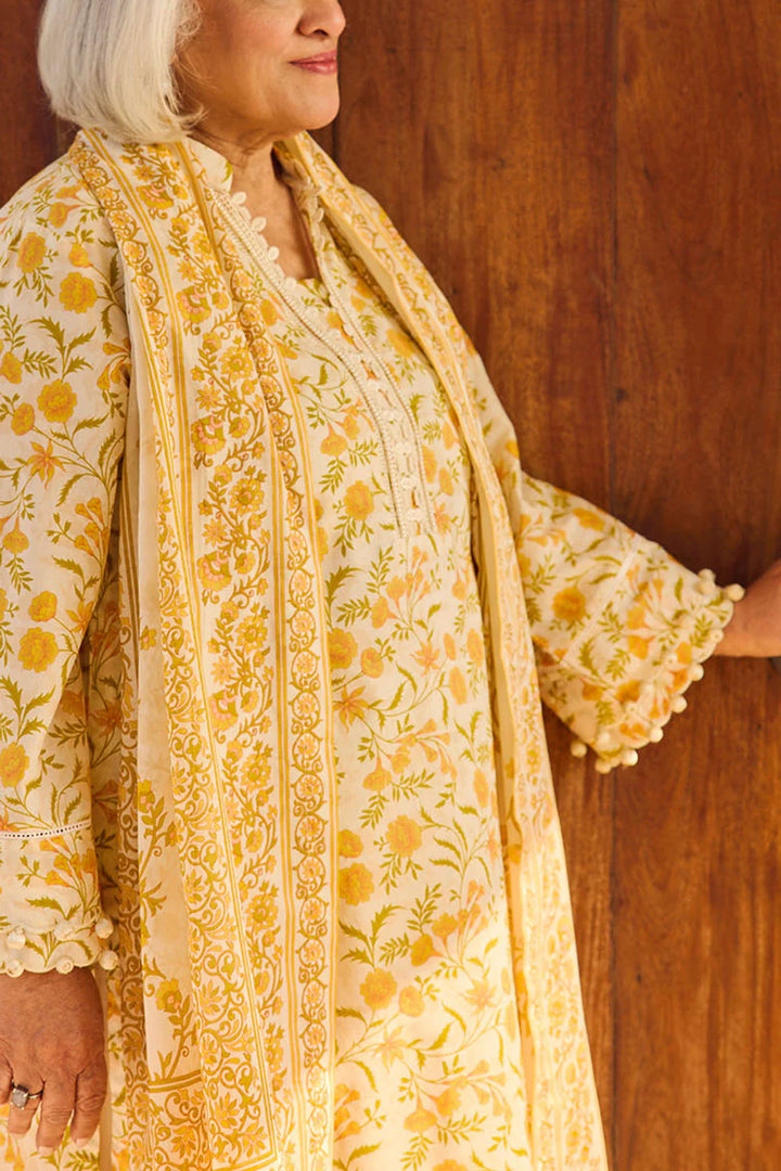 Tribute To Mother by Gul Ahmed Unstitched Printed Lawn 3 Piece Suit GA26UTM CL-62113 A - Summer Collection