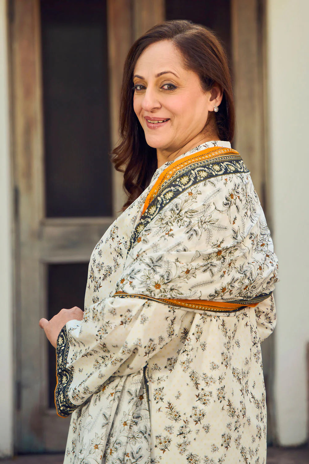 Tribute To Mother by Gul Ahmed Unstitched Printed Lawn 3 Piece Suit GA26UTM CL-62115 B - Summer Collection