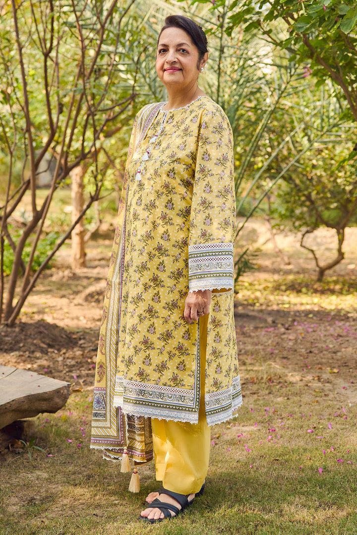 Tribute To Mother by Gul Ahmed Unstitched Printed Lawn 3 Piece Suit GA26UTM CL-62116 A - Summer Collection