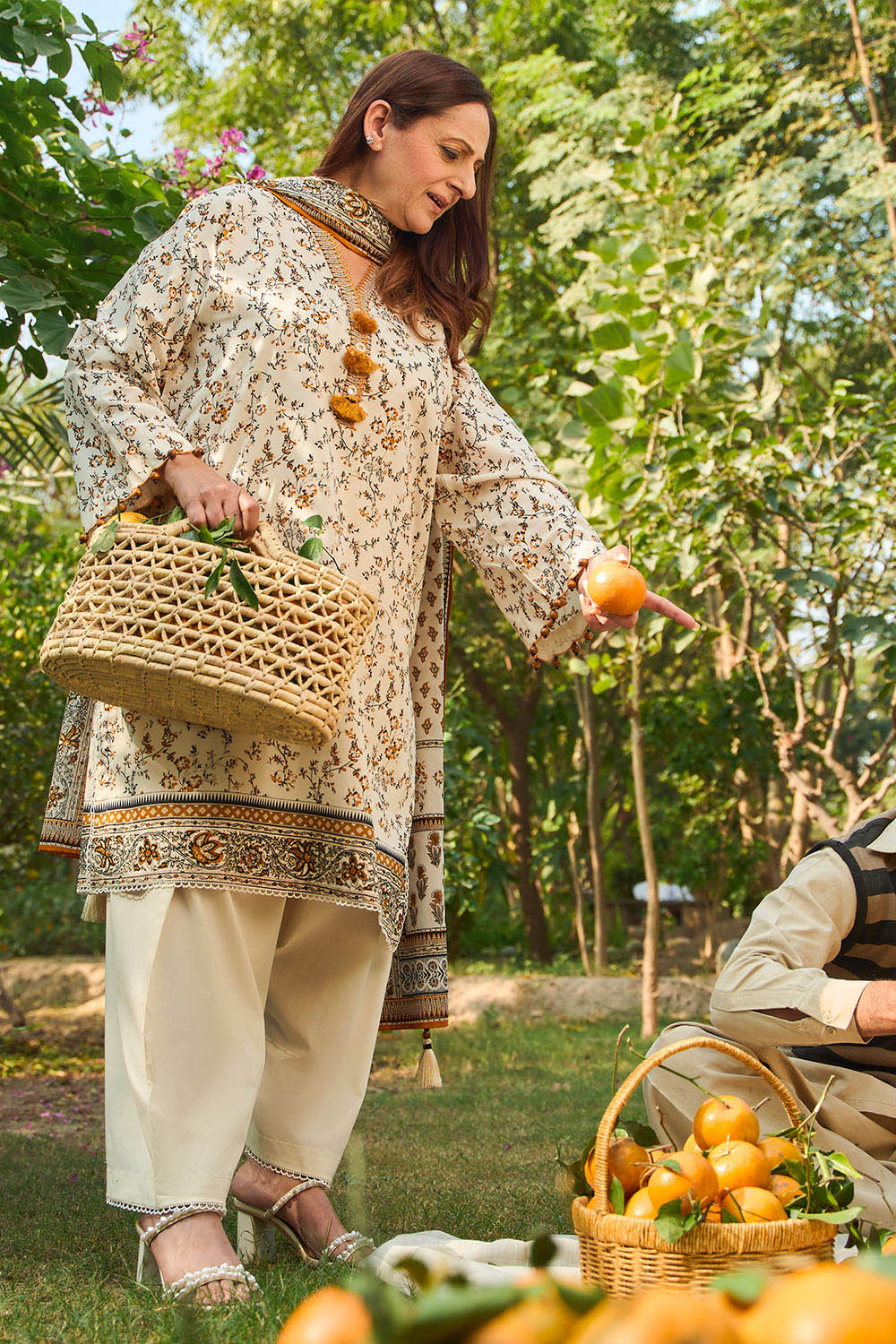 Tribute To Mother by Gul Ahmed Unstitched Printed Lawn 3 Piece Suit GA26UTM CL-62117 A - Summer Collection