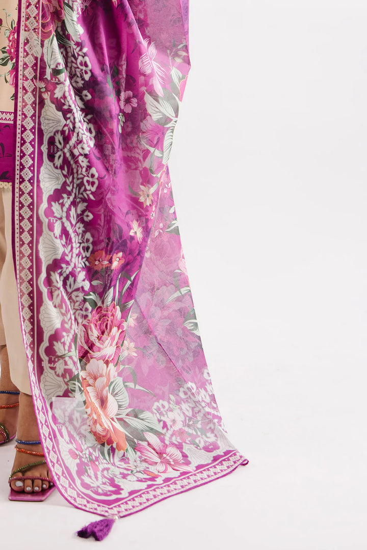 Heritage by Gul Ahmed Unstitched Printed Lawn 3 Piece Suit GA26UFH CL-62137 - Summer Collection