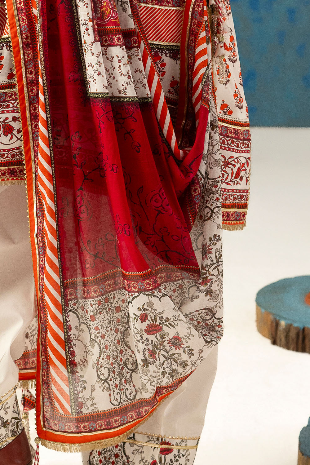 Heritage by Gul Ahmed Unstitched Printed Lawn 3 Piece Suit GA26UFH CL-62181 - Summer Collection