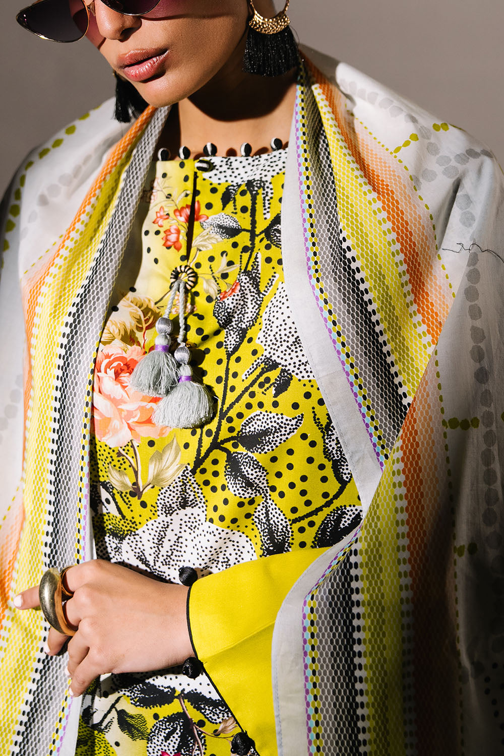 Heritage by Gul Ahmed Unstitched Printed Lawn 3 Piece Suit GA26UFH CL-62208 - Summer Collection